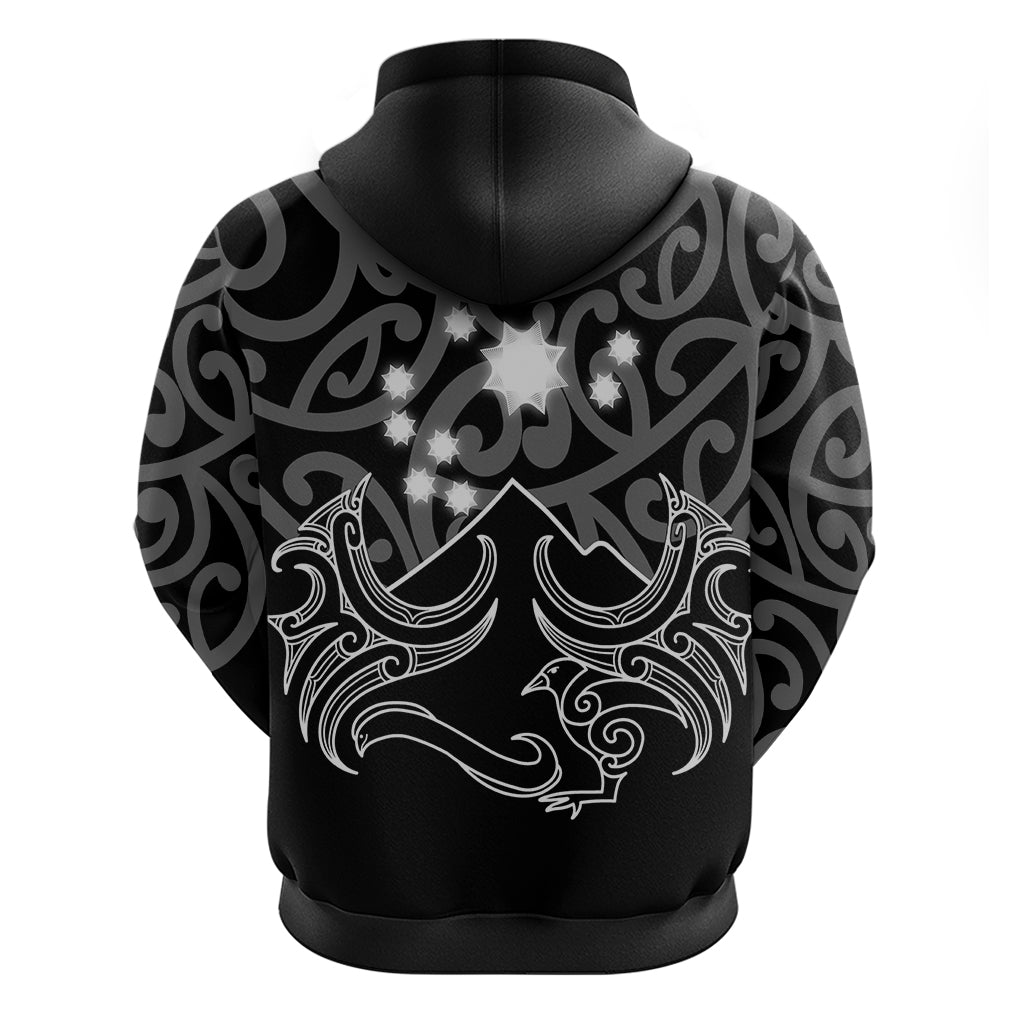 Matariki New Zealand Hoodie Maori New Year White LT6 - Wonder Print Shop