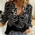 Matariki New Zealand Women Casual Shirt Maori New Year White LT6 - Wonder Print Shop