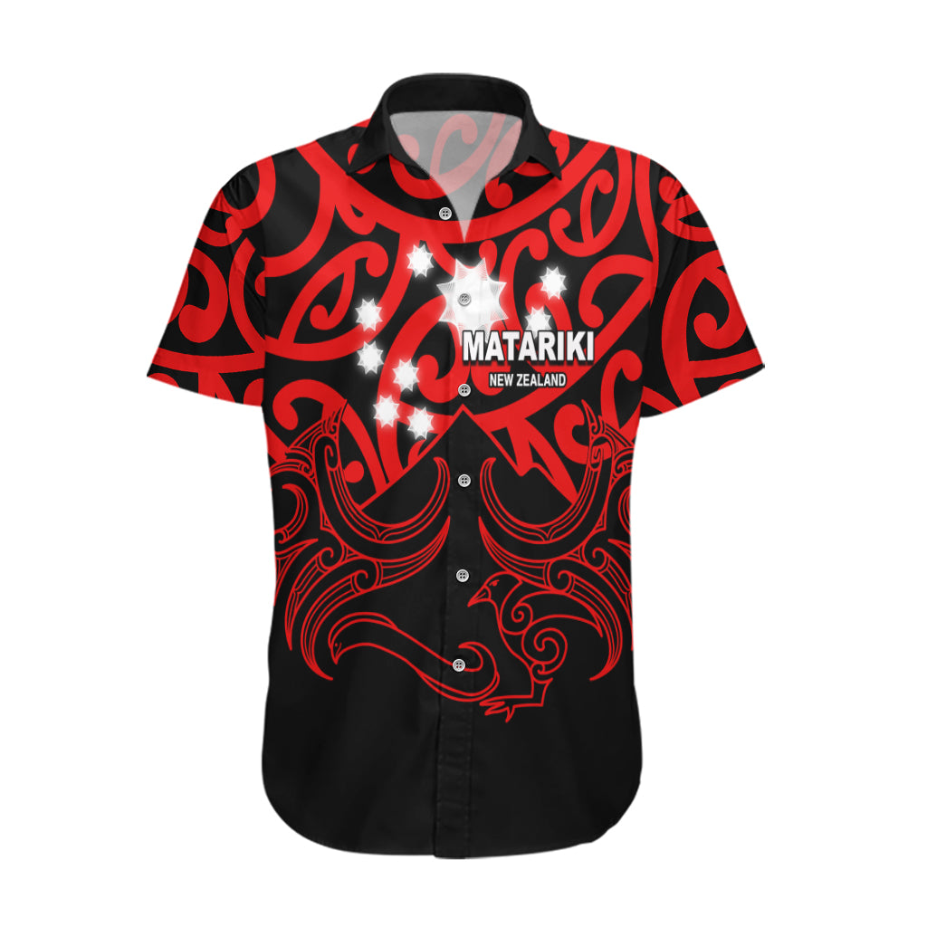 Matariki New Zealand Hawaiian Shirt Maori New Year Red LT6 - Wonder Print Shop