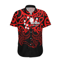 Matariki New Zealand Hawaiian Shirt Maori New Year Red LT6 - Wonder Print Shop