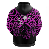 Matariki New Zealand Hoodie Maori New Year Purple LT6 - Wonder Print Shop