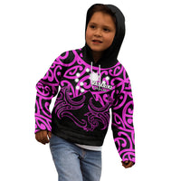 Matariki New Zealand Kid Hoodie Maori New Year Purple LT6 - Wonder Print Shop