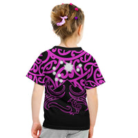 Matariki New Zealand Kid T Shirt Maori New Year Purple LT6 - Wonder Print Shop