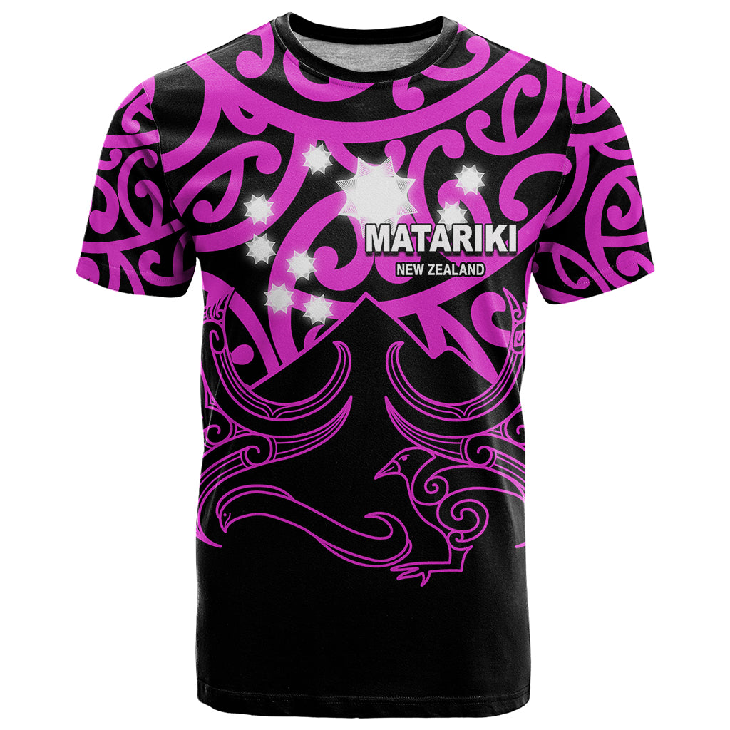 Matariki New Zealand T Shirt Maori New Year Purple LT6 - Wonder Print Shop