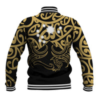 Matariki New Zealand Baseball Jacket Maori New Year Gold LT6 - Wonder Print Shop