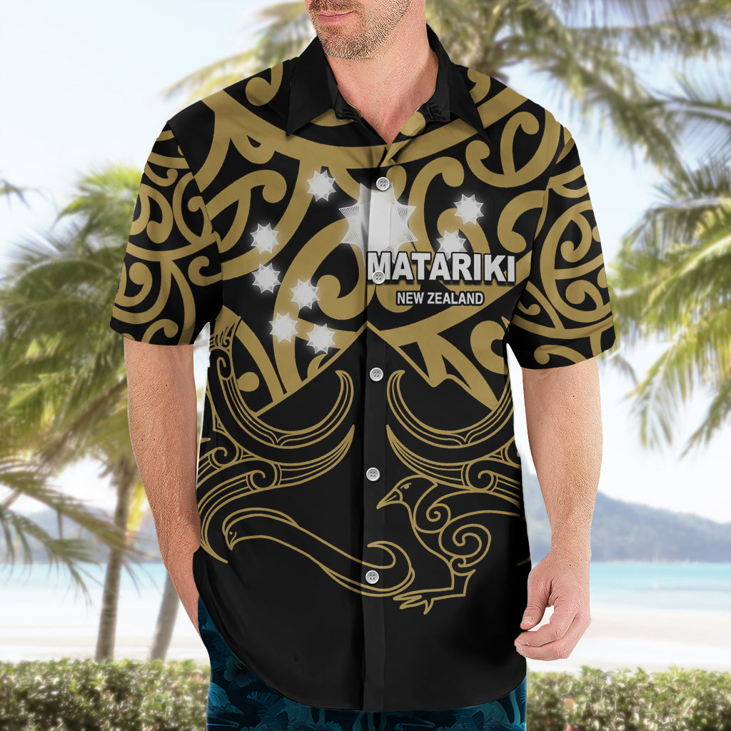 Matariki New Zealand Hawaiian Shirt Maori New Year Gold LT6 - Wonder Print Shop