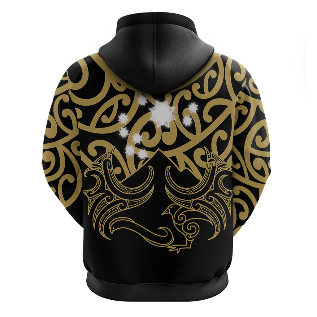 Matariki New Zealand Hoodie Maori New Year Gold LT6 - Wonder Print Shop