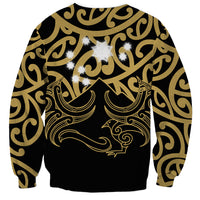 Matariki New Zealand Sweatshirt Maori New Year Gold LT6 - Wonder Print Shop