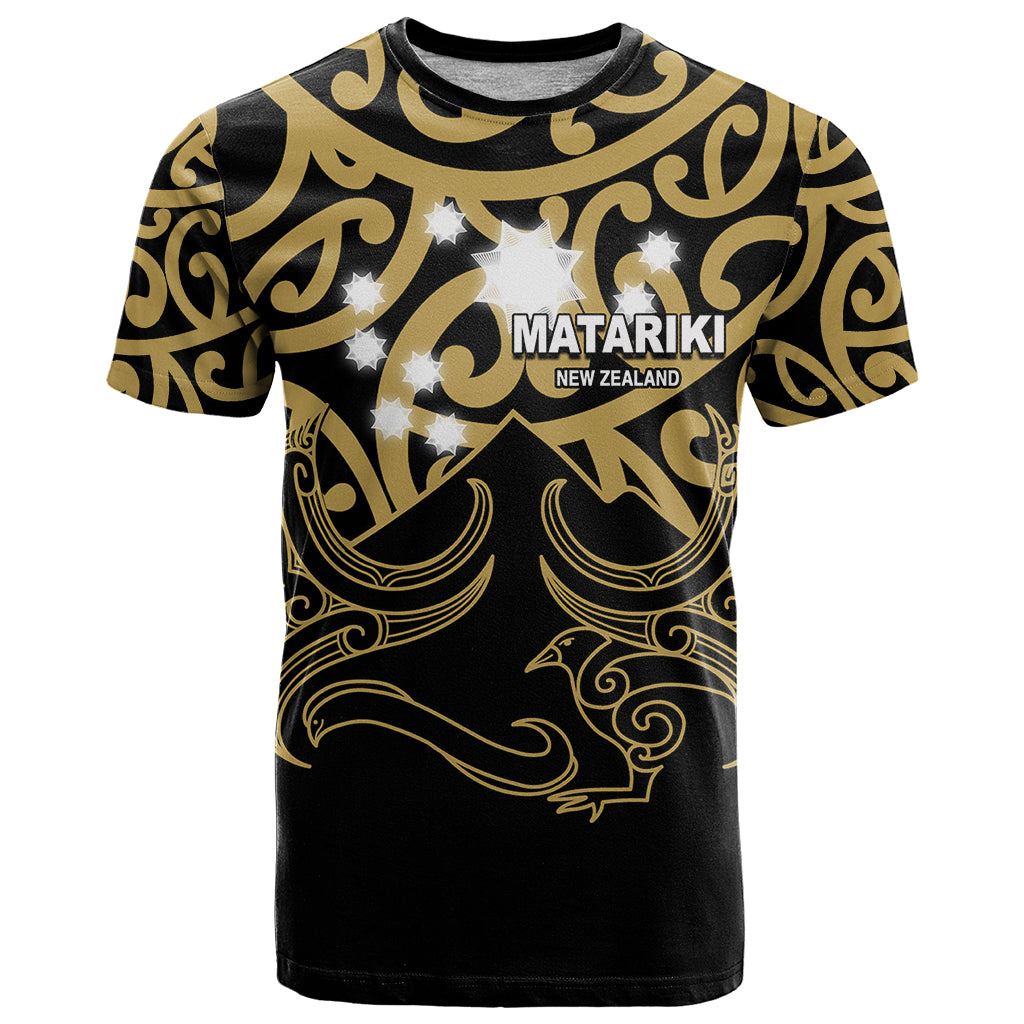 Matariki New Zealand T Shirt Maori New Year Gold LT6 - Wonder Print Shop