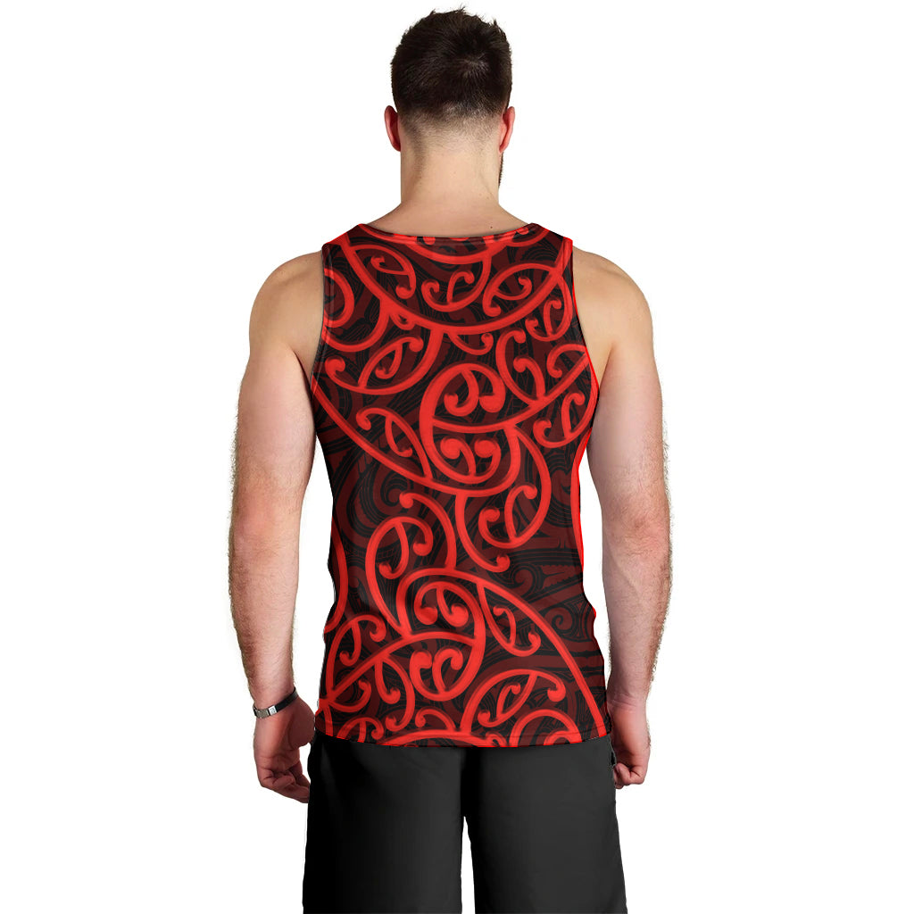 new-zealand-men-tank-top-maori-pattern-red