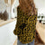 New Zealand Women Casual Shirt Maori Pattern Gold LT6 - Wonder Print Shop
