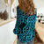 New Zealand Women Casual Shirt Maori Pattern Light Blue LT6 - Wonder Print Shop