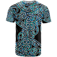 New Zealand T Shirt Maori Pattern Papua Shell LT6 - Wonder Print Shop