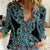 New Zealand Women Casual Shirt Maori Pattern Papua Shell LT6 - Wonder Print Shop