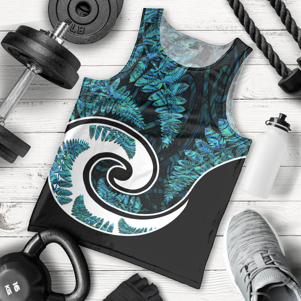 new-zealand-men-tank-top-maori-with-silver-fern-papua-shell-green-ver2