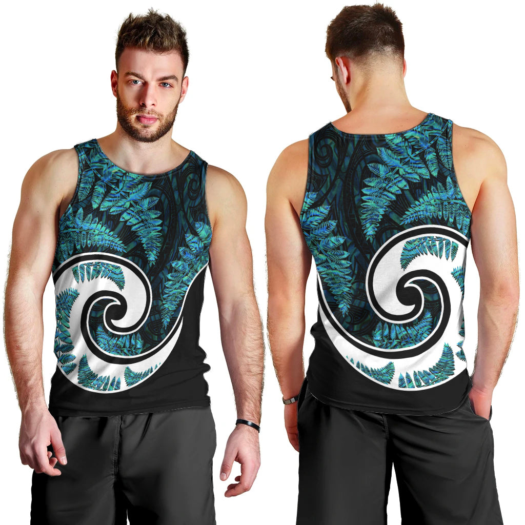 new-zealand-men-tank-top-maori-with-silver-fern-papua-shell-green-ver2