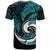 New Zealand T Shirt Maori With Silver Fern Papua Shell Green Ver.2 LT6 - Wonder Print Shop