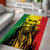 Legend Bob Personalized Area Rug Reggae Grunge LT7 - Wonder Print Shop