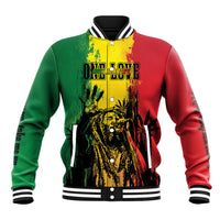 Legend Bob Personalized Baseball Jacket Reggae Grunge LT7 - Wonder Print Shop