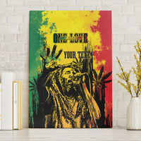 Legend Bob Personalized Canvas Wall Art Reggae Grunge LT7 - Wonder Print Shop