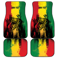 Legend Bob Personalized Car Mats Reggae Grunge LT7 - Wonder Print Shop