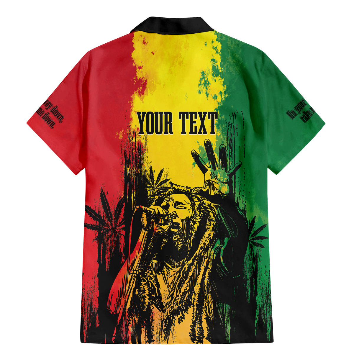 Legend Bob Personalized Family Matching Mermaid Dress and Hawaiian Shirt Reggae Grunge LT7 - Wonder Print Shop