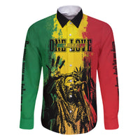 Legend Bob Personalized Family Matching Puletasi and Hawaiian Shirt Reggae Grunge - Wonder Print Shop