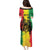 Legend Bob Personalized Family Matching Puletasi and Hawaiian Shirt Reggae Grunge - Wonder Print Shop