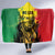Bob Marley Personalized Hooded Blanket Reggae Grunge