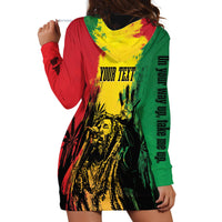 Legend Bob Personalized Hoodie Dress Reggae Grunge - Wonder Print Shop