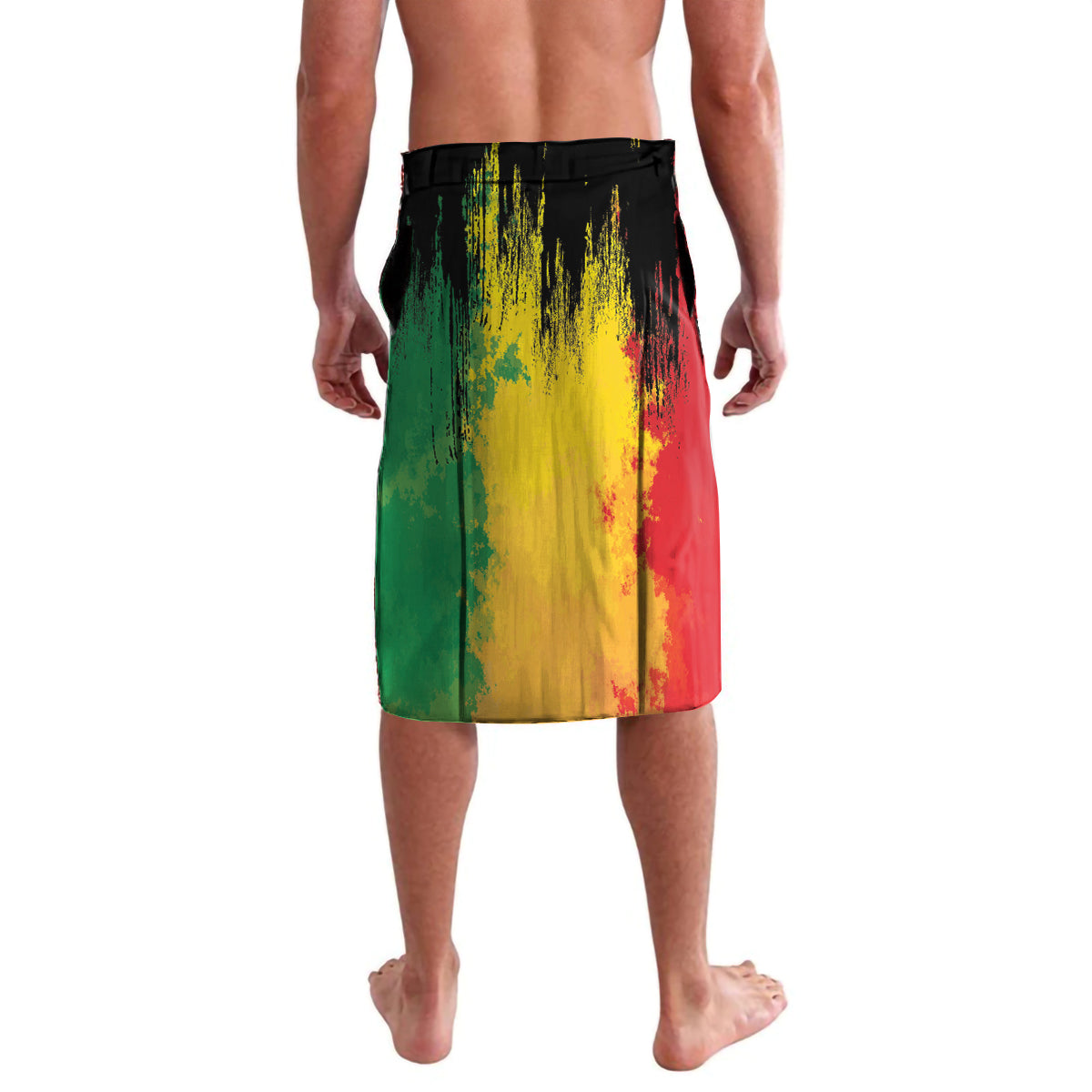 Legend Bob Personalized Lavalava Reggae Grunge - Wonder Print Shop