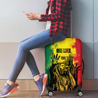Legend Bob Personalized Luggage Cover Reggae Grunge - Wonder Print Shop