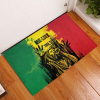 Legend Bob Personalized Rubber Doormat Reggae Grunge - Wonder Print Shop