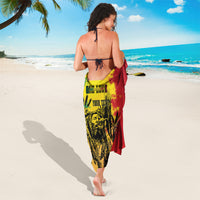 Legend Bob Personalized Sarong Reggae Grunge - Wonder Print Shop
