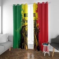 Legend Bob Personalized Window Curtain Reggae Grunge - Wonder Print Shop