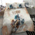 Personalised Kentucky Horse Racing Bedding Set 150th Anniversary