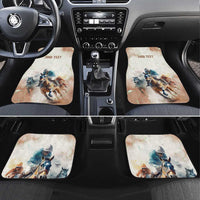 Personalised Kentucky Horse Racing Car Mats 151st Anniversary LT7