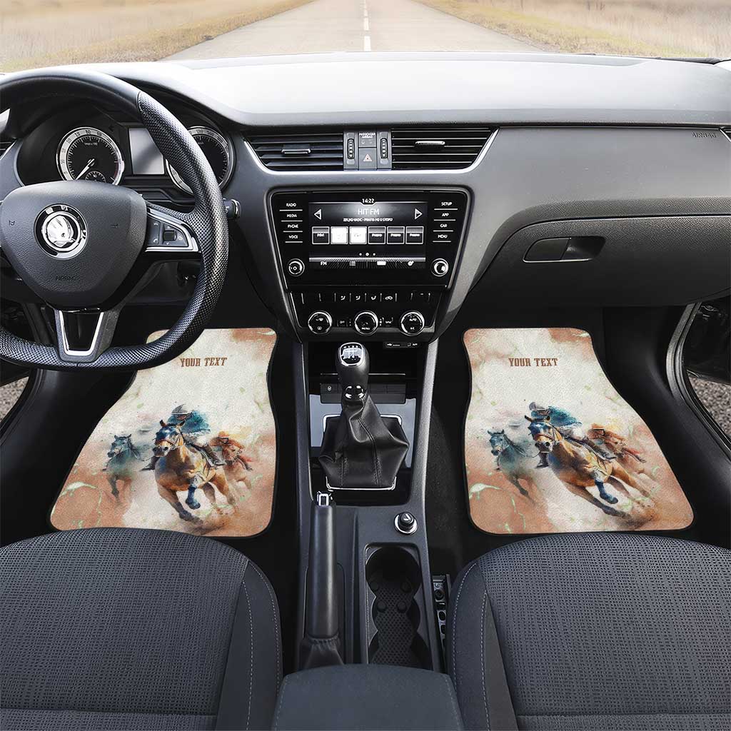 Personalised Kentucky Horse Racing Car Mats 151st Anniversary LT7