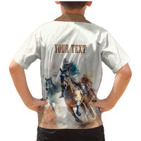 Personalised Kentucky Horse Racing Family Matching Mermaid Dress and Hawaiian Shirt 151st Anniversary LT7