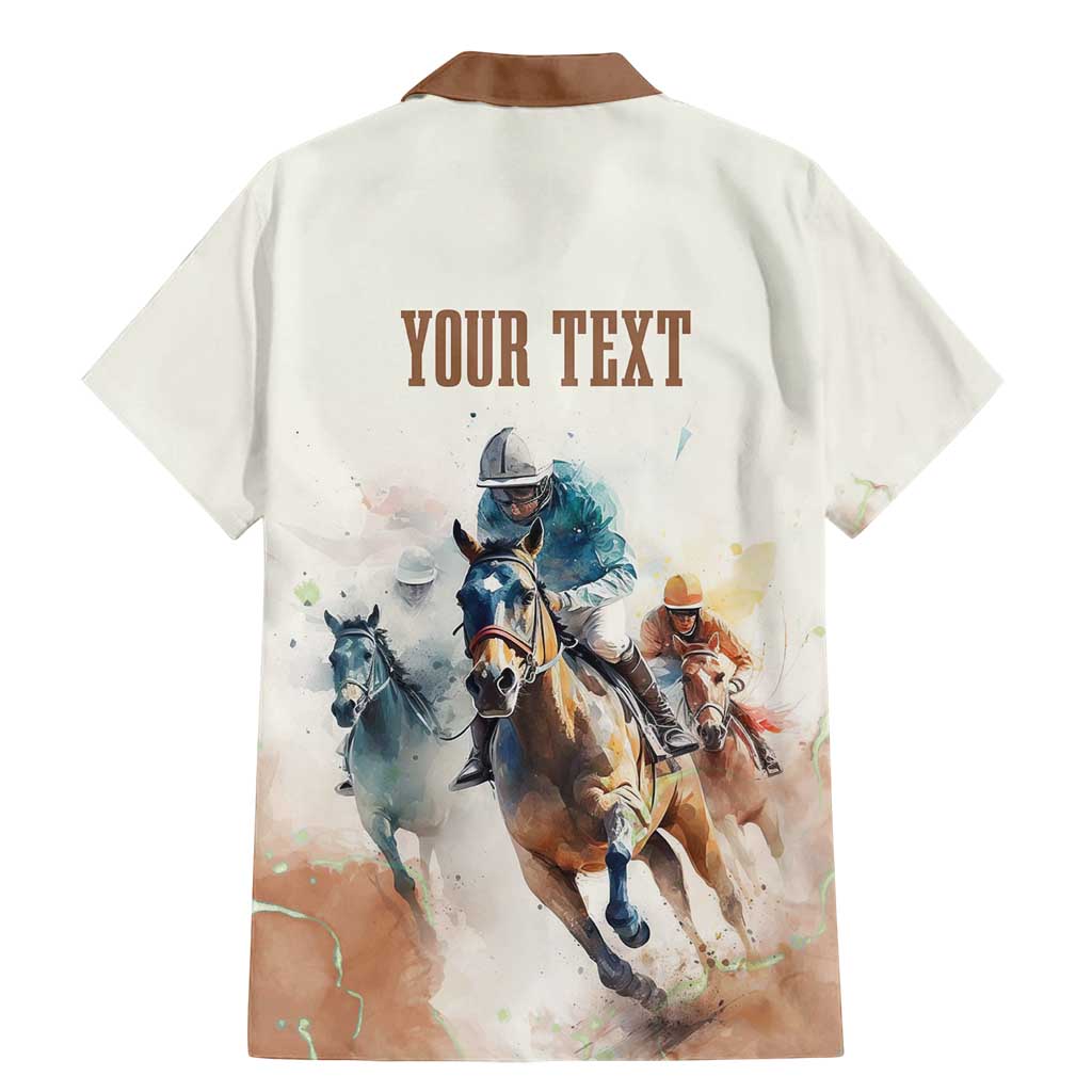 Personalised Kentucky Horse Racing Family Matching Mermaid Dress and Hawaiian Shirt 151st Anniversary LT7