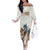 Personalised Kentucky Horse Racing Family Matching Off Shoulder Long Sleeve Dress and Hawaiian Shirt 151st Anniversary LT7