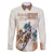 Personalised Kentucky Horse Racing Family Matching Puletasi and Hawaiian Shirt 151st Anniversary LT7