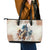 Personalised Kentucky Horse Racing Leather Tote Bag 151st Anniversary LT7