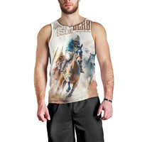 Personalised Kentucky Horse Racing Men Tank Top 151st Anniversary LT7