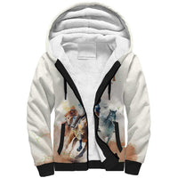 Personalised Kentucky Horse Racing Sherpa Hoodie 151st Anniversary LT7