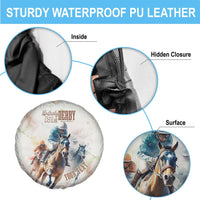 Personalised Kentucky Horse Racing Spare Tire Cover 151st Anniversary LT7
