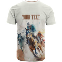 Personalised Kentucky Horse Racing T Shirt 151st Anniversary LT7