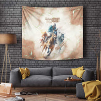 Personalised Kentucky Horse Racing Tapestry 151st Anniversary LT7