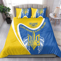 Ukraine Stylized Tryzub Bedding Set Slava Ukraini
