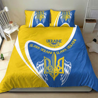 Ukraine Stylized Tryzub Bedding Set Slava Ukraini